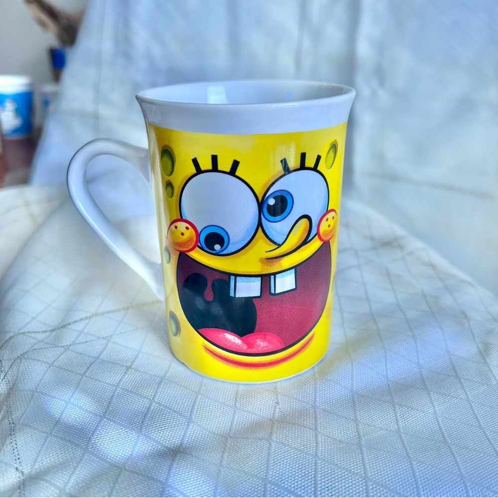 Cheerful Yellow Character Mug